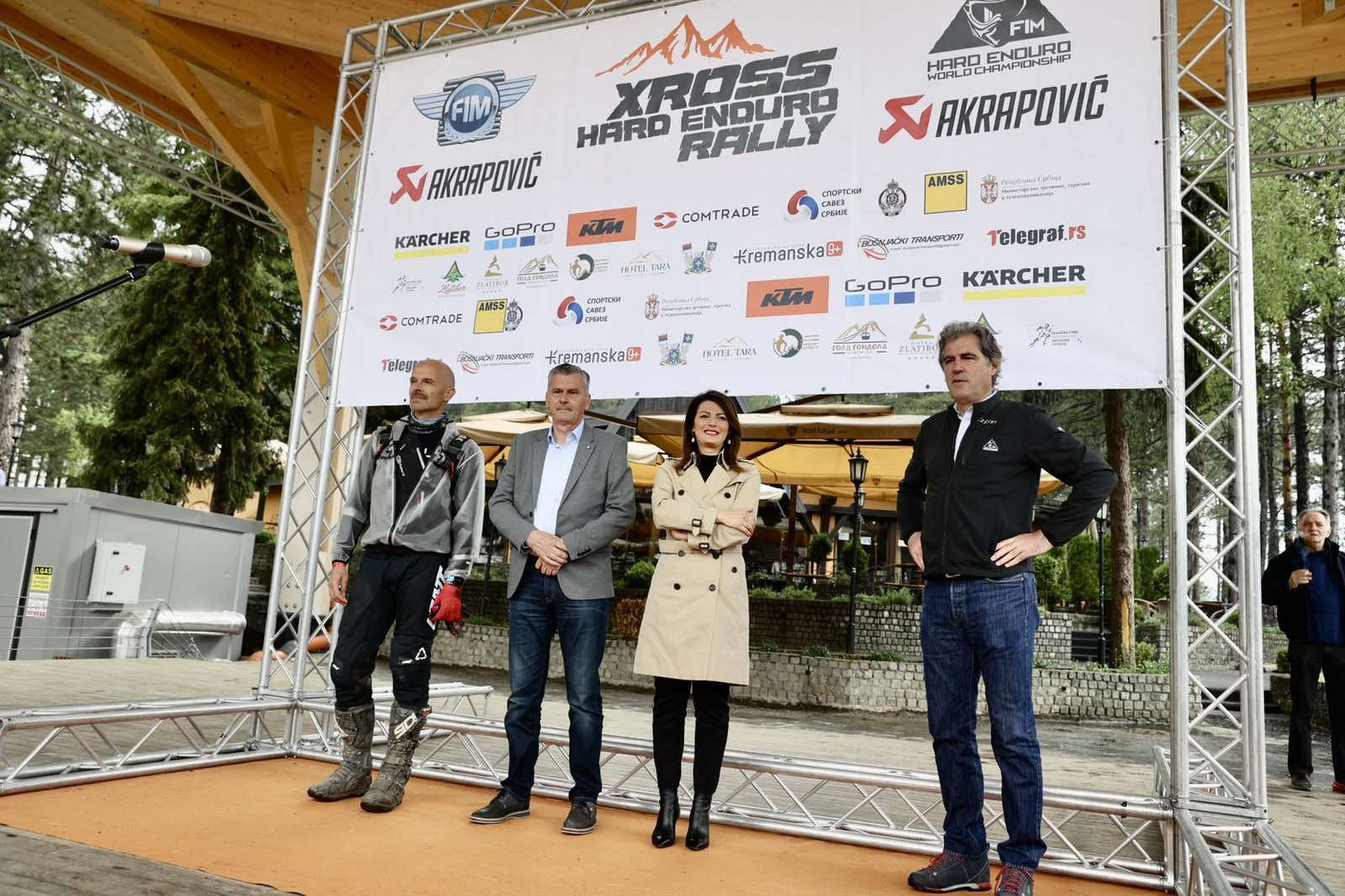 Матић на отварању Xross Hard Enduro релија на Златибору